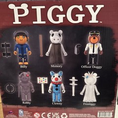 Piggy Action Figure 6 Pack Series 2 Exclusive MiniToon Figure Includes DLC. Rare