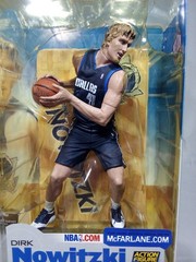 2002 Series 2 Dirk Nowitzki McFarlane Regular Dark Blue Uniform Mavericks(HOF)
