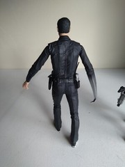 NECA Terminator Genisys T-800 & T-1000 Guardian Battle Damaged CUSTOM LOT U.S.A