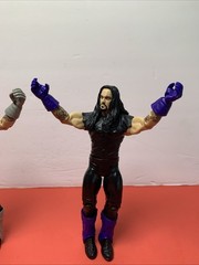 2 / 2011 WWE Mattel Undertaker Figures Black Purple Black Gray Black & Red Hair