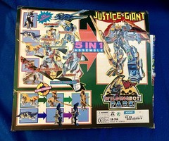 KO VOLTRON Justice-Giant Transformer Robots Scalybot & Pumabot MiSB 90s