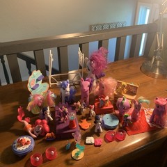 Lot Of 40+ My Little Pony MLP mini Figures Mixed Lot Various Sizes
