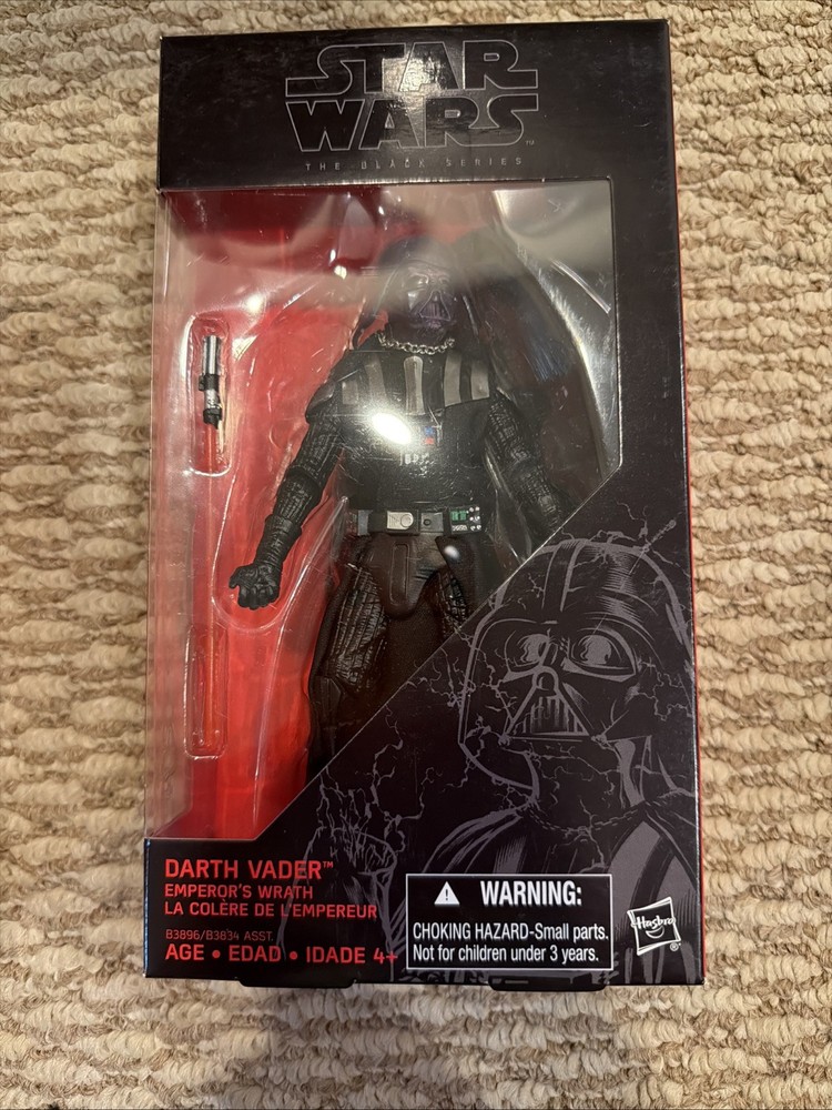 Star Wars Black Series Darth Vader Emperor’s Wrath 6″ Figure Walgreens Hasbro