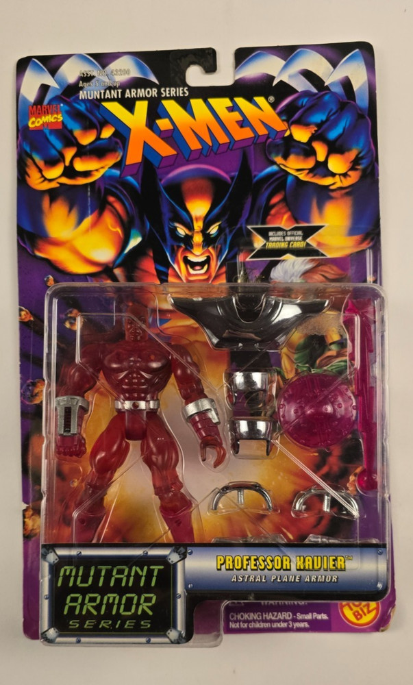 NEW 1996 Marvel X-Men Professor Xavier Mutant Armor Series Action Figure Toy Biz