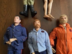 Vintage Gi Joe Figures lot of 5