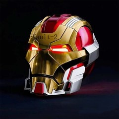 Iron Man MK17 Heart breaker Helmet 1/1 Wearable English Voice-controll Mask Toy