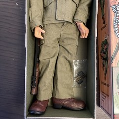 Hasbro GI JOE Sgt Rock Complete Set of 5 WWII 12″ 1/6 Action Figure New in Box