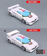 DIY Filler Cannon Tail Spoiler Upgrade Kit For SS Devastation Wheeljack – Fills
