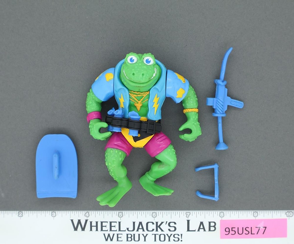 Genghis Frog 100% Complete Teenage Mutant Ninja Turtle TMNT Playmates 1989