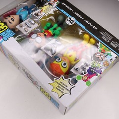 DC Teen Titans Go Face Swappers Robin, Kid Flash and Aqualad Figure New Sealed