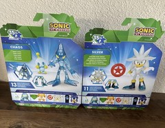 2026 Sonic 35th Anniversary Chaos with Silver Sonic 4.75″ Figure Jakks Pacific