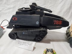 80s GI Joe Hasbro Parts Lot Devilfish Seat HISS Tank Desert Fox Vehicles Figures