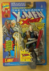 1993 Marvel Uncanny X-Men X-Force Cable 3rd Edition Action Figure ToyBiz NEW NIB