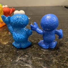 Sesame Street Workshop Lot Of 11 Figures 3” Tall Hasbro 2013-2021 EUC