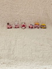 Brand Neww 6pc Kirby Cake Decorator Action Figures