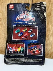Power Rangers Turbo Charged Turbo Zords – Red Lightning Wind Chaser 1997 SEALED