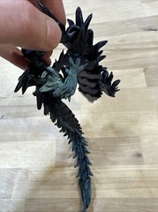 3D Printed Dragon Shimmer Full Articulated Dragon Fidget Toys Dragon 18.5”