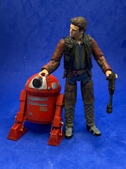 Star Wars Custom Figure: Poe Damerona in mission gear w/ R7-P9 driod
