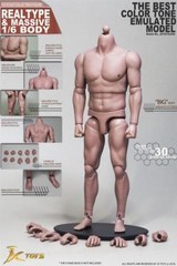 1/6 Scale Male Muscular Figure body for Worldbox Hot Toys TTM20 Ganghood 1.0