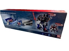 Hasbro Transformers Platinum Edition Optimus Prime & Sideswipe w/ Trailer Truck