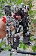 3D DIY LED Arm Cannon Weapon Upgrade Kit For SS109 Megatank Accessories