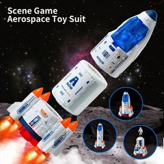 Rocket Ship, Space Shuttle Astronaut & Space Adventure Toys,Science Educational