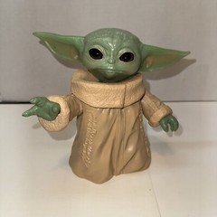 Baby Yoda Grogu Mandalorian Star Wars Toy Action Figure Hasbro 7” Posable Figure