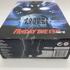 NECA Friday 13th Part VI Jason Lives Jason Voorhees SEALED Damaged Box