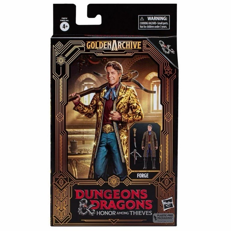 Dungeons & Dragons: Honor Among Thieves – Forge, Golden Archive 6″ Action Figure