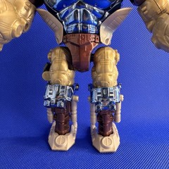 97 Transformers Beast Wars Transmetals Optimus Primal Figure Vintage Hasbro Mace