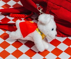 Superman Krypto The Superdog Plush Keychain