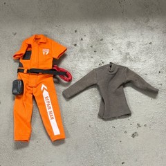 PB-REP-SET: 1/12 Repair Man outfit for 6 inch medium to slim body