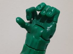 ToyBiz Gamma Punch Hulk 2004 Fully Jointed Marvel Action Figure Green Purple