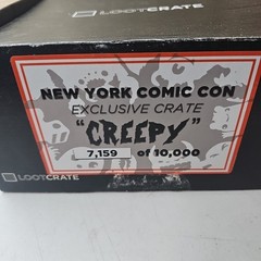 NYCC 2015 LOOTCRATE CHUCKY MEZCO CRIMSON PEAK EDITH FUNKO FIGURES C.OA.