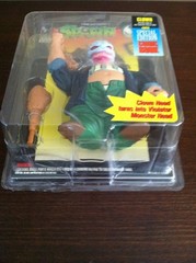 Spawn Clown AF w/Comic Book and Violator Monster Head AF MOC Still Sealed 1994!!
