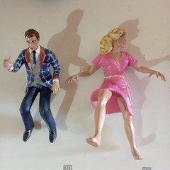 H.G. Wells’ George time traveler and Morlock For Time Machine 1/18 scale