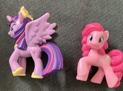My Little Pony Mini PVC Figures 2” Lot of 8 Hasbro- Candace, Pinkie, Rainbow….