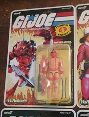 Super7 G.I. Joe ReAction Retro Hydro Viper, Chuckles, Flash And Diana Lot Of 4