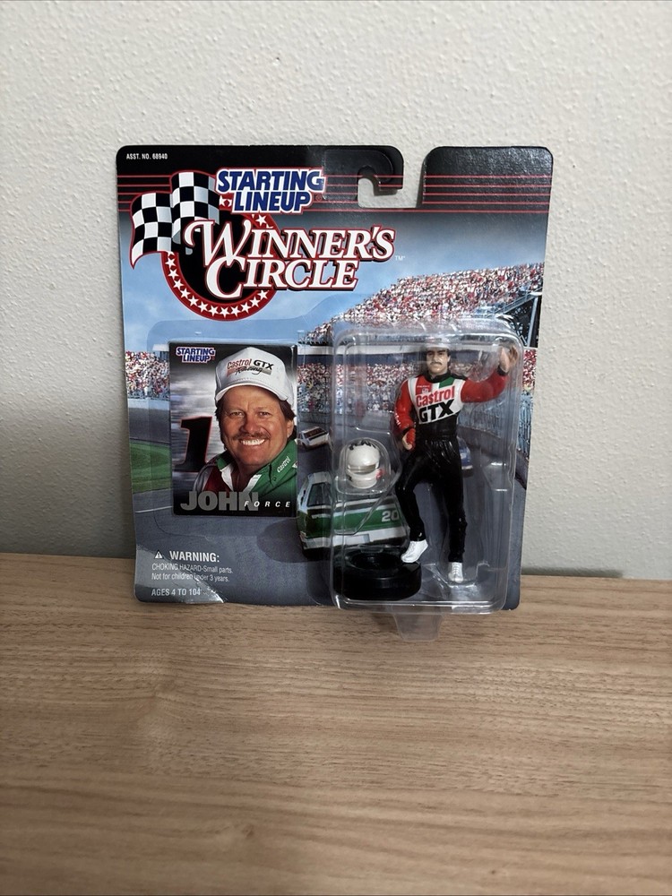 1997 Starting Lineup Winner Circle John Force NHRA Castrol GTX Figure NIP New
