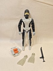 GI Joe Torpedo Wet Suit Cobra Eels Cobra Undertow Hasbro Vintage Diver Lot x4