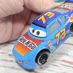 Disney Pixar Cars 3 Desert Race Die-Cast Rev-N-Go Racer #73 Mattel RARE