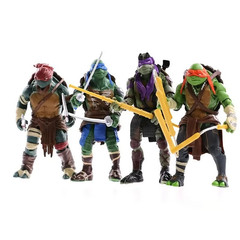 🐢 12CM 2014 Ninja Turtle Action Figures | TMNT Leonardo Donatello Michelangelo