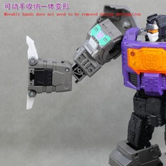 Upgrade Kit Movable Hands Crown Filler Knife For Shattered Glass SS86 Grimlock