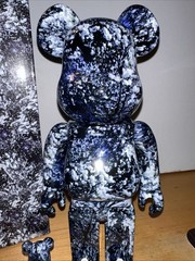 Medicom BE@RBRICK Mika Ninagawa Yosakura 400% and 100% set Bearbrick