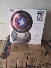 US Marvel Legends Captain America 75th Anniversary 1:1 Metal Shield Prop In BOX
