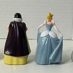Disney Store Lot Of 7 Disney Princess Characters Figurines Playset/Cake Toppers