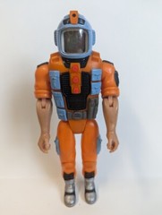 VINTAGE STRIKE FORCE ACTION FIGURE ORANGE 1992 Everything Works Rare