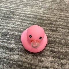 Rubber Duck Pink Bubble Blowing Decor Car Home Office Cute Ornament Ducky New