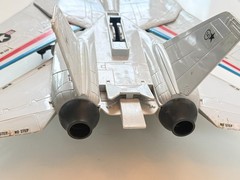 💥HTF 1983 GI JOE SKYSTRIKER ACE Complete no parachutes WORKS NICE + CLEAN💥