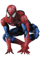 Medicom Toy Mafex No.108 Spider-Man Comic Paint Action Figure Toy Gift In Hand